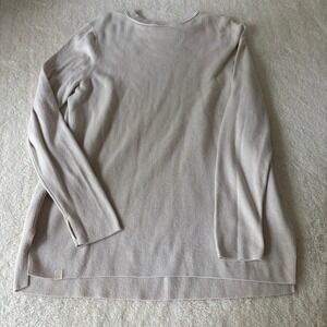 Lululemon take it All in Cotton Blend Sweater Women's‎ No Size Cream